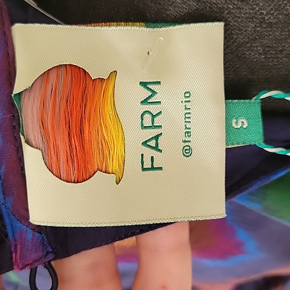 FARM Rio Multicolor Heart Print Mini Dress - Picture 5 of 13